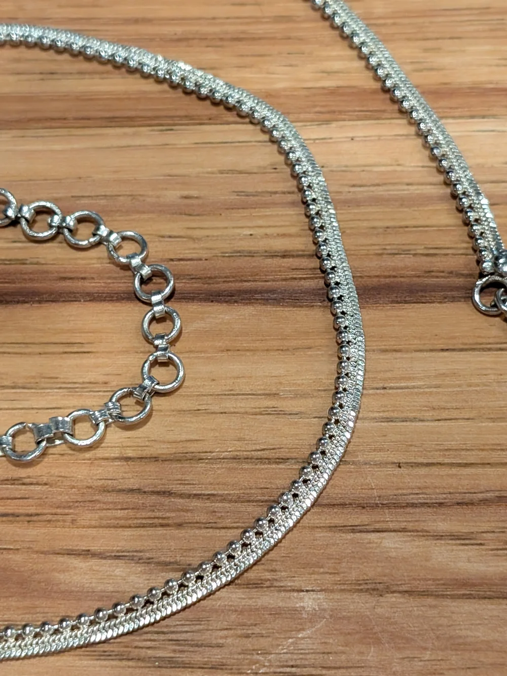 925 Women's Necklace With Hook Clasp